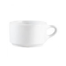 Anfora - taza para cafe moka 90 ml blanco polar - ceramica