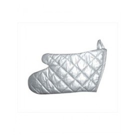 Winco - guante protector de calor 93c 33 cm - algodon / silicon